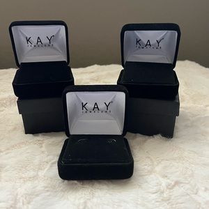 Kay and Zales jewelry boxes lot